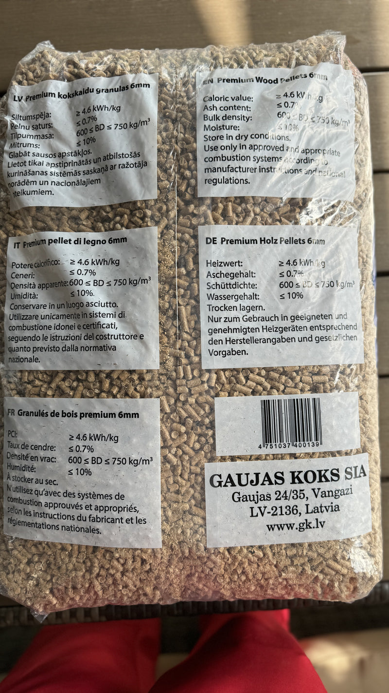 Gaujas koks pellets