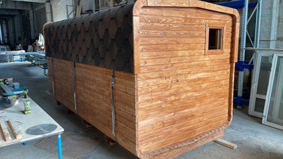 Quadro sauna 4-5m, 6-8 pers.