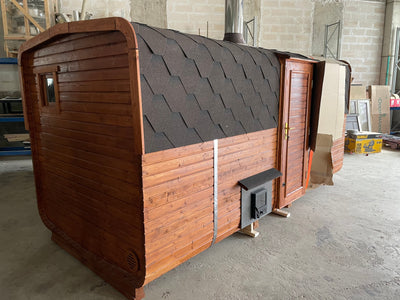 Quadro sauna 4-5m, 6-8 pers.