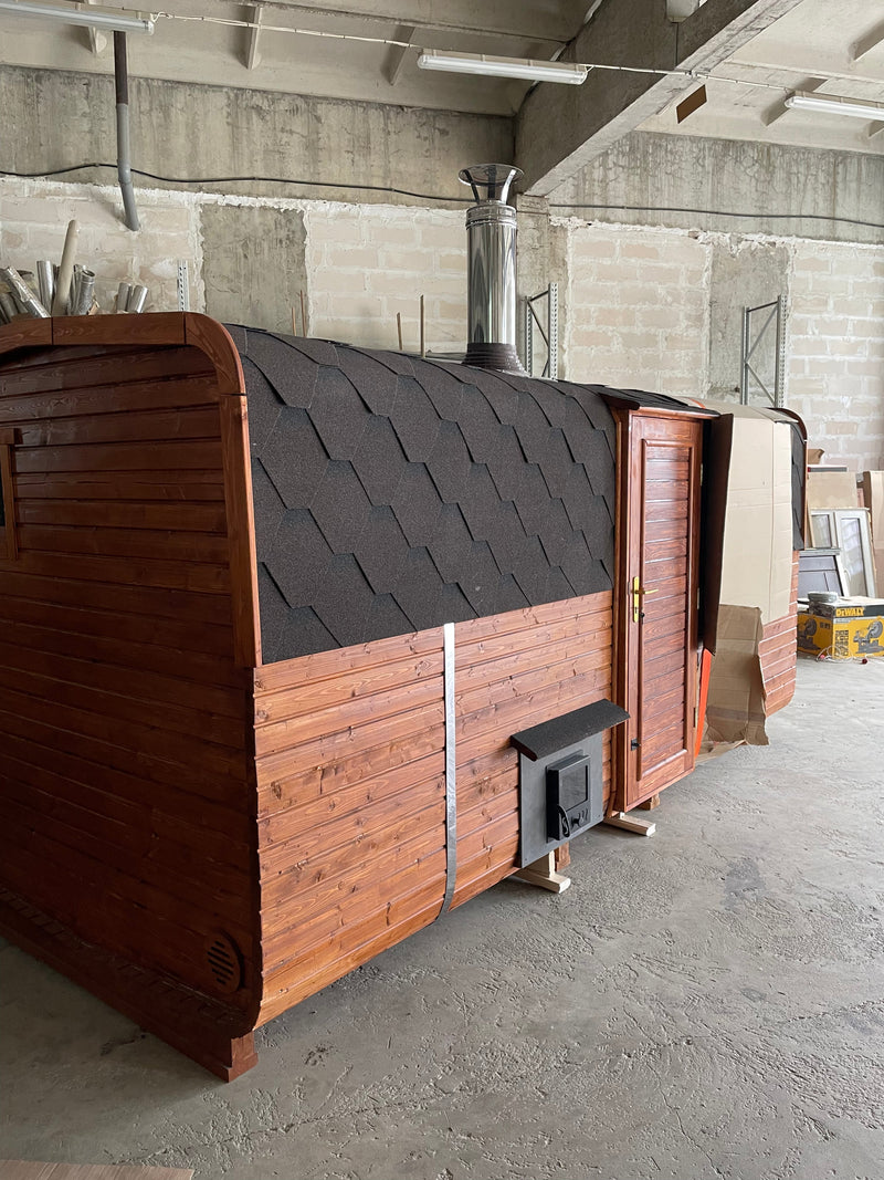 Quadro sauna 4-5m, 6-8 pers.