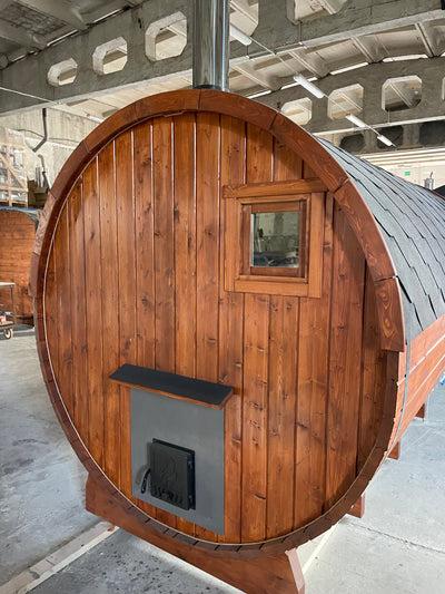 Barrel sauna 3m, 4-6 pers.