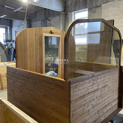 DIY Thermo Quadro sauna 220*225 cm,  4 pers.